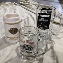 Harley Mugs/Steins