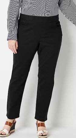 NEW Liz Claiborne Ladies Black Pants Size 22W.