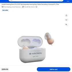 Audien ATOM Pro 2        *Over The Counter* hearing aids