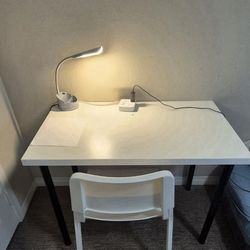 IKEA Desk + Chair Set (LINNMON + TEODORES)  