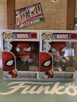 Spider-Man pizza funko
