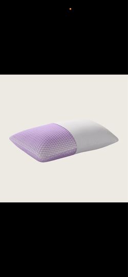 Purple Harmony Pillow Standard Size, Tall Height, Medium Feel–Talalay Latex Foam Cooling Pillow for Combo or Side Sleepers, 360º Hex GelFlex Grid for 
