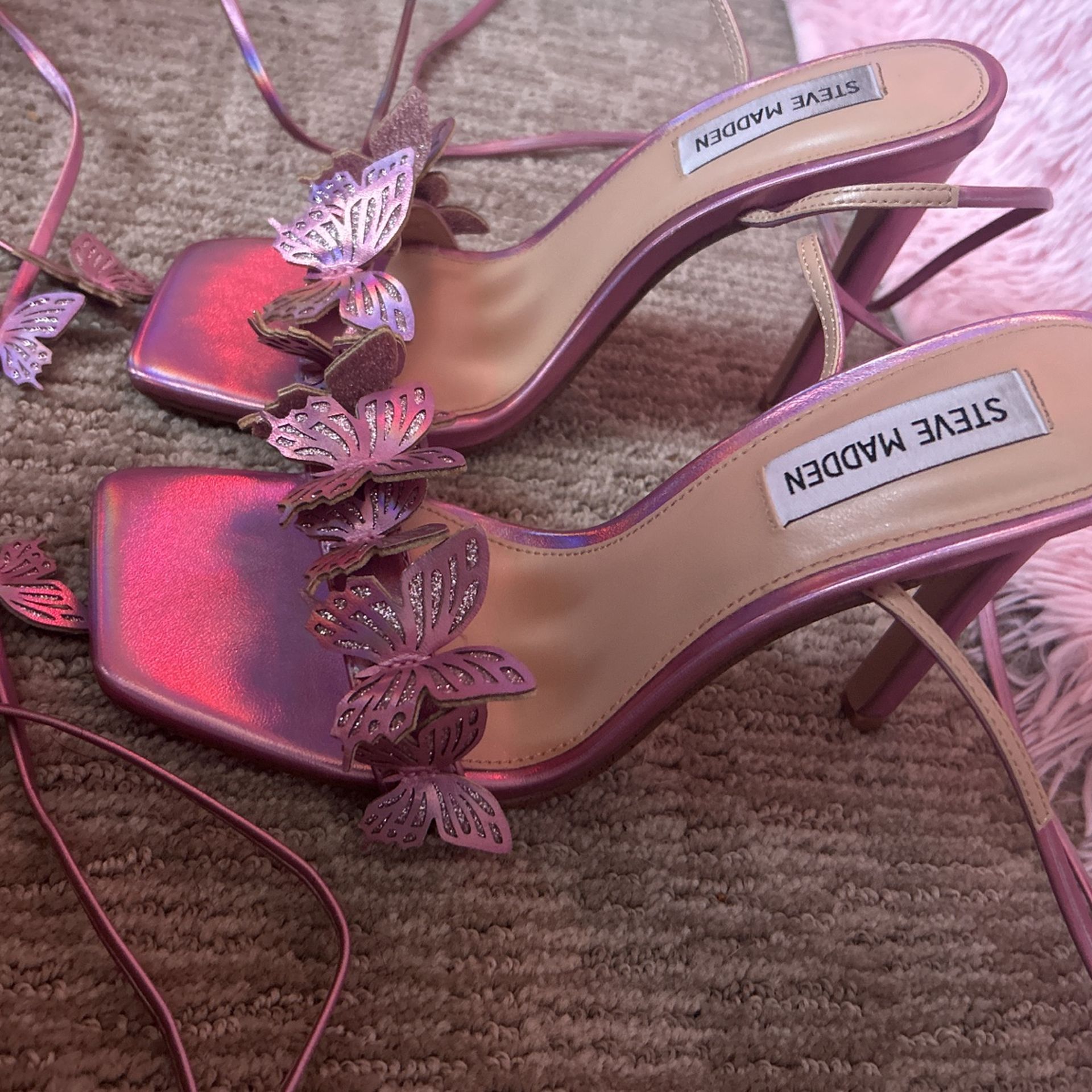 Steve Madden Utopia Butterfly Heels.