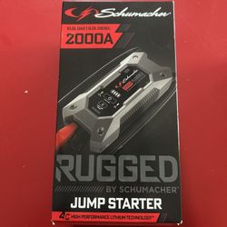 Schumacher rugged battery jumper