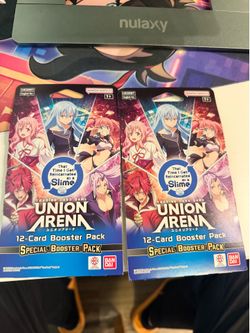 Union Arena That Time Reincarnated As Slime Special Sleeved Booster X2