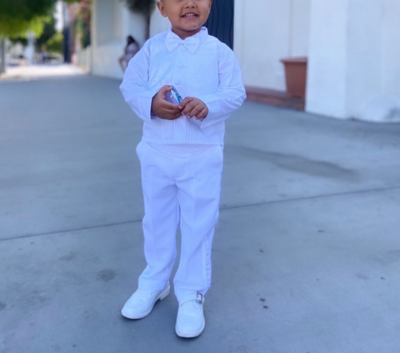Boy baptism outfit