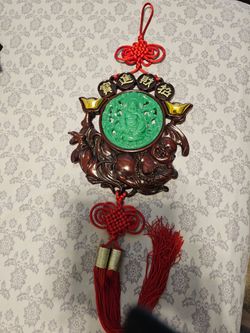 Chinese Feng Shui prosperity wall hanging