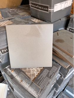 8” x 8” gray tile FREE