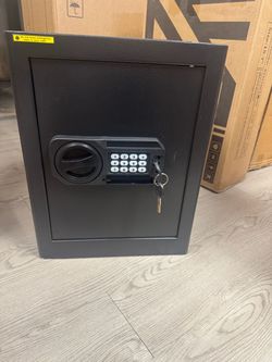 Black Digital Electronic Security Safe with Keys
