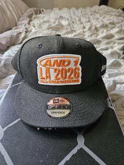 AND1 LA 2026 NBA All-Star Weekend 9FIFTY Snapback Hat - Black
