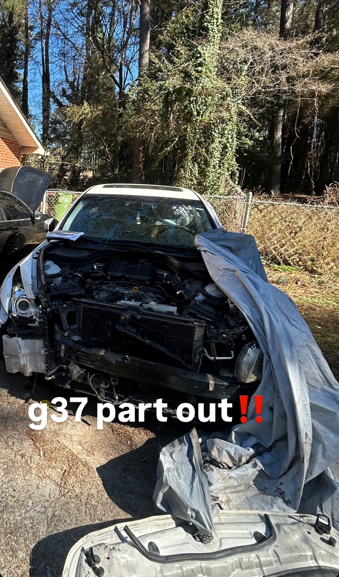 Infiniti G37 Part Out