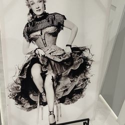 Marlene Dietrich Canvas Art. $10. Pick Up In Jupiter 