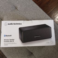 New Audio Technica Bluetooth Speaker 