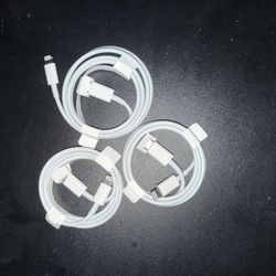 I Phone Chargers Type C To Lighting