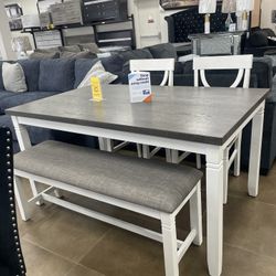 NEW DINNING & KITCHEN TABLE $10 DOWN 