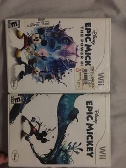 Nintendo wii Mickey bundle