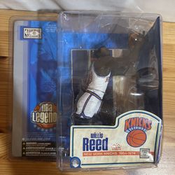 McFarlane 2005 NBA Legends Hardwood Classic WILLIS REED New York Knicks Used Good Condition $25 Meet Up In Irving @dfwgoods 