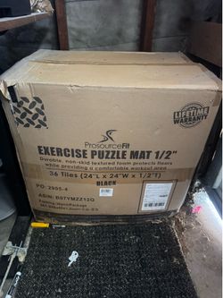 Exercise puzzle mats 72 sq ft