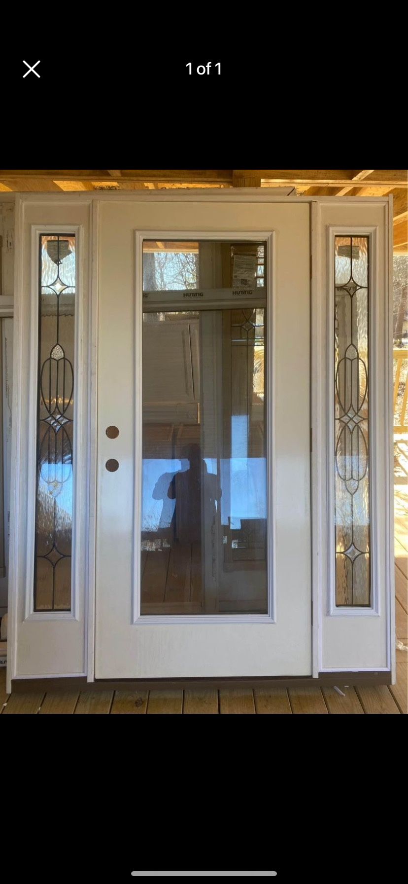 New Fiberglass Entry door 64x82".