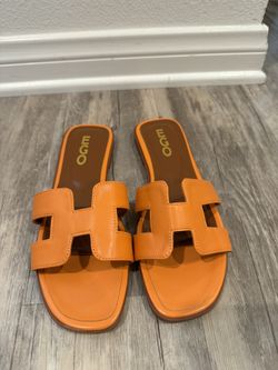 Orange Sandals