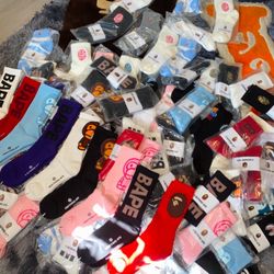 Bape Socks 2 For $20