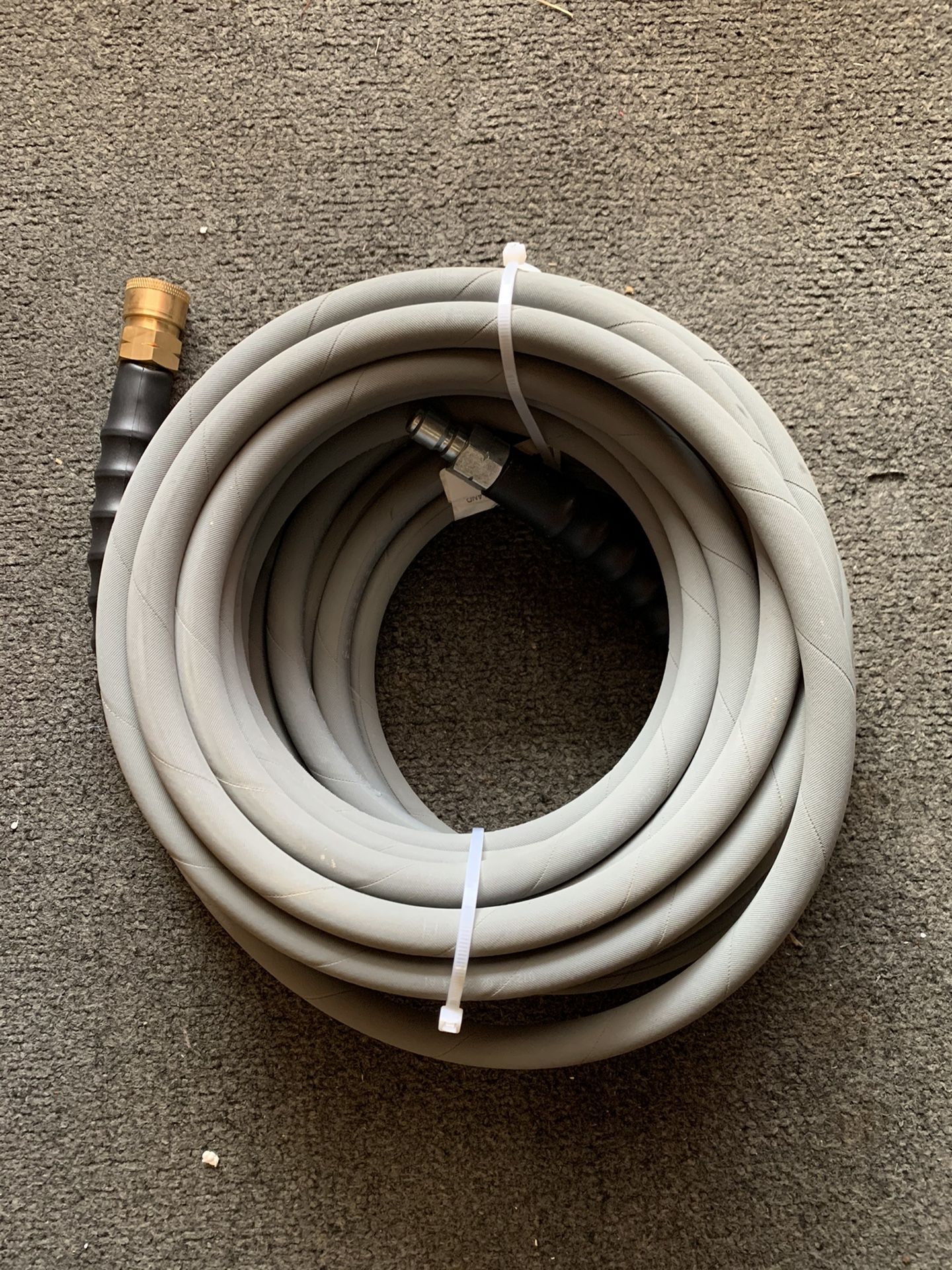 50ft Grey Non Marking Pressure Washer Hose (New)