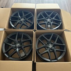 Honda Rims matte Black 18inch