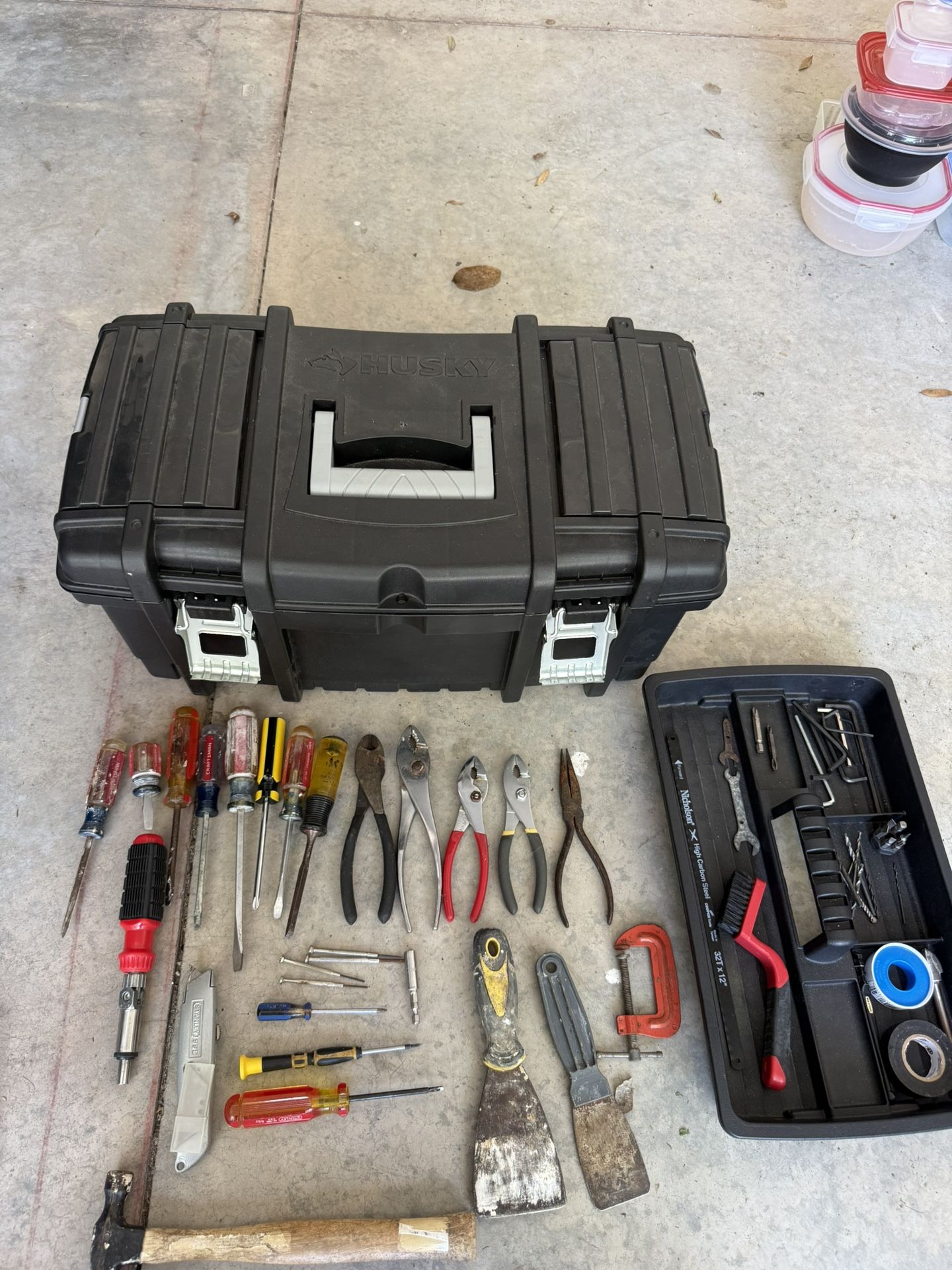 Toolbox And Assorted Tools