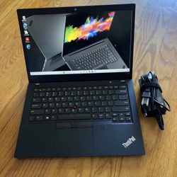 14 inches Lenovo ThinkPad T490 Laptop Win 11 Pro i5 8265U 4-Cores @1.8Ghz RAM 16Gb SSD 256Gb Microsoft Office 2021 