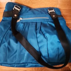 Baggalini Purse With Leather Trim