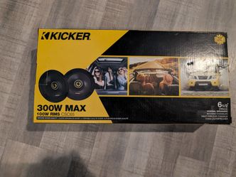 Kicker 6.5 speakers