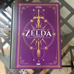The Unofficial Zelda Cookbook by Thibaud Villanova Hardcover Cookbook Gaming