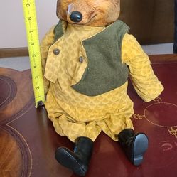 Ceramic Fox In Costume