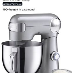 Cuisinart stainless steel stand mixer 5.5quart
