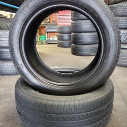 🔥 (2) 275 45 20 Michelin & Bridgestone All Season Tires 
