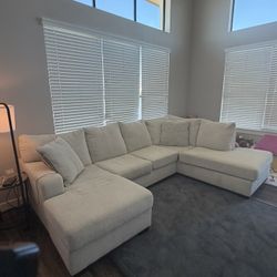 Beige Sectional For Sale