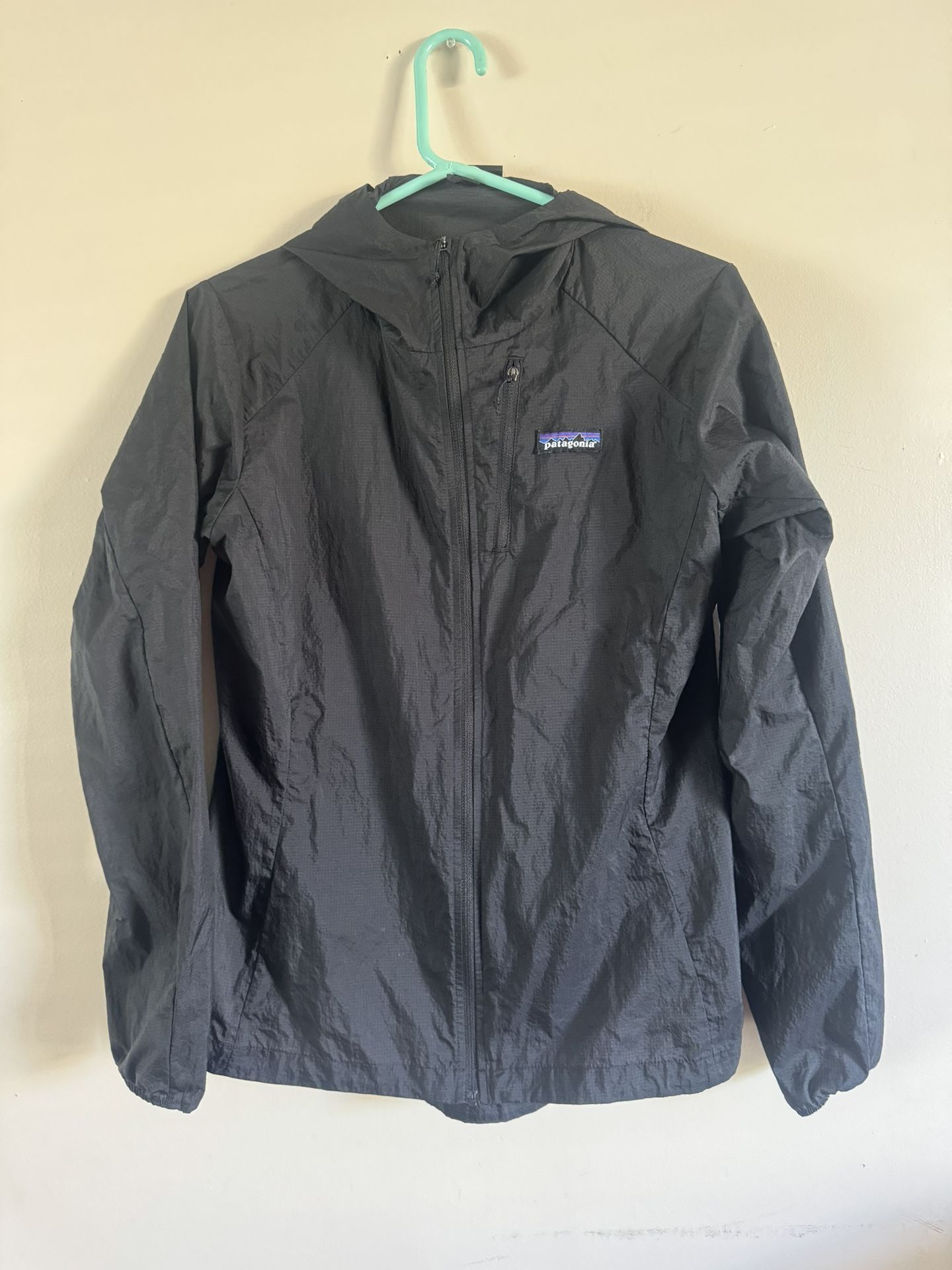 Patagonia Womens Medium Houdini Packable Jacket RN51884 Black Windbreaker M