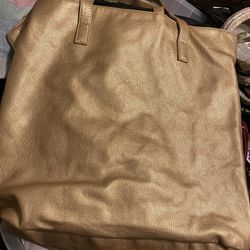 Gold Tote Bag
