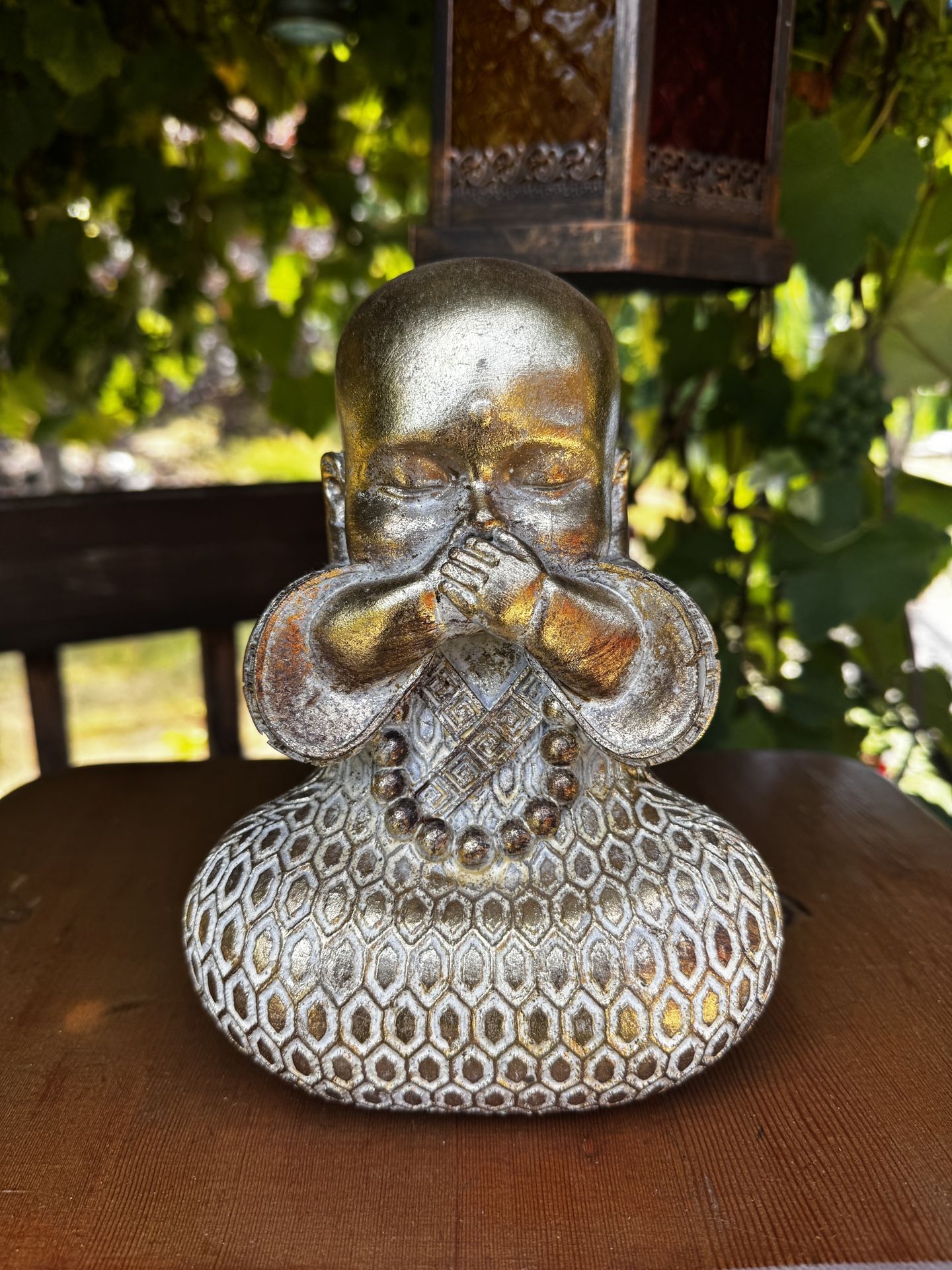 Speak No Baby Buddha Statue