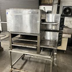 Lincoln Impinger conveyor pizza oven (stacked double unit