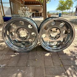 2 17x10 American Eagle alloy wheels