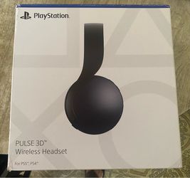 Sony PULSE 3D Headset (Black) - New, Never Used