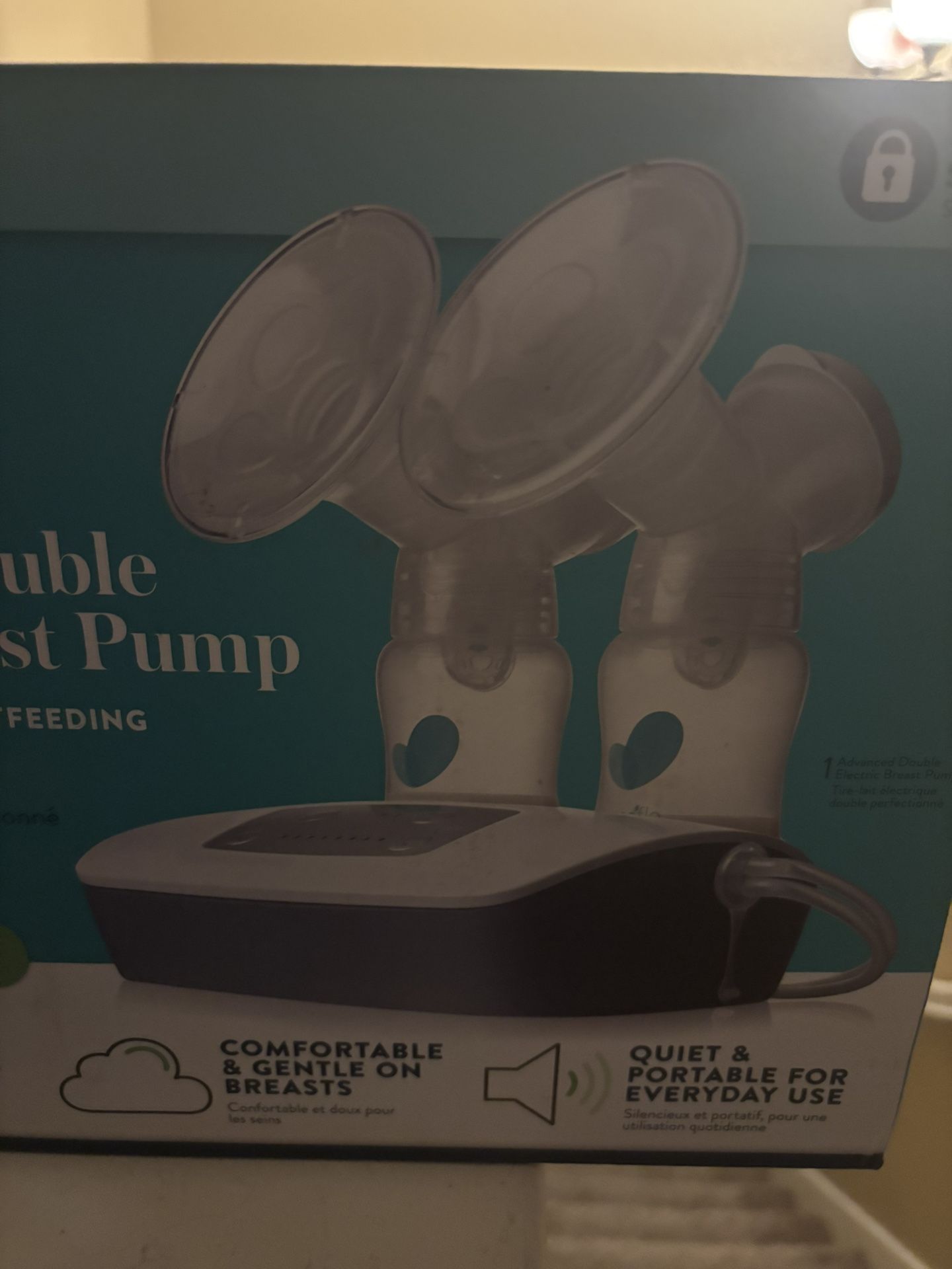 evenflo double electric breast pump motor