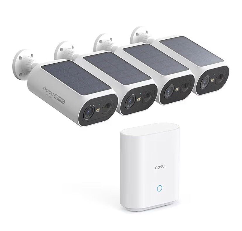 Security cameras set of 4