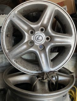 16”x6.5” LEXUS RX300 RIMS