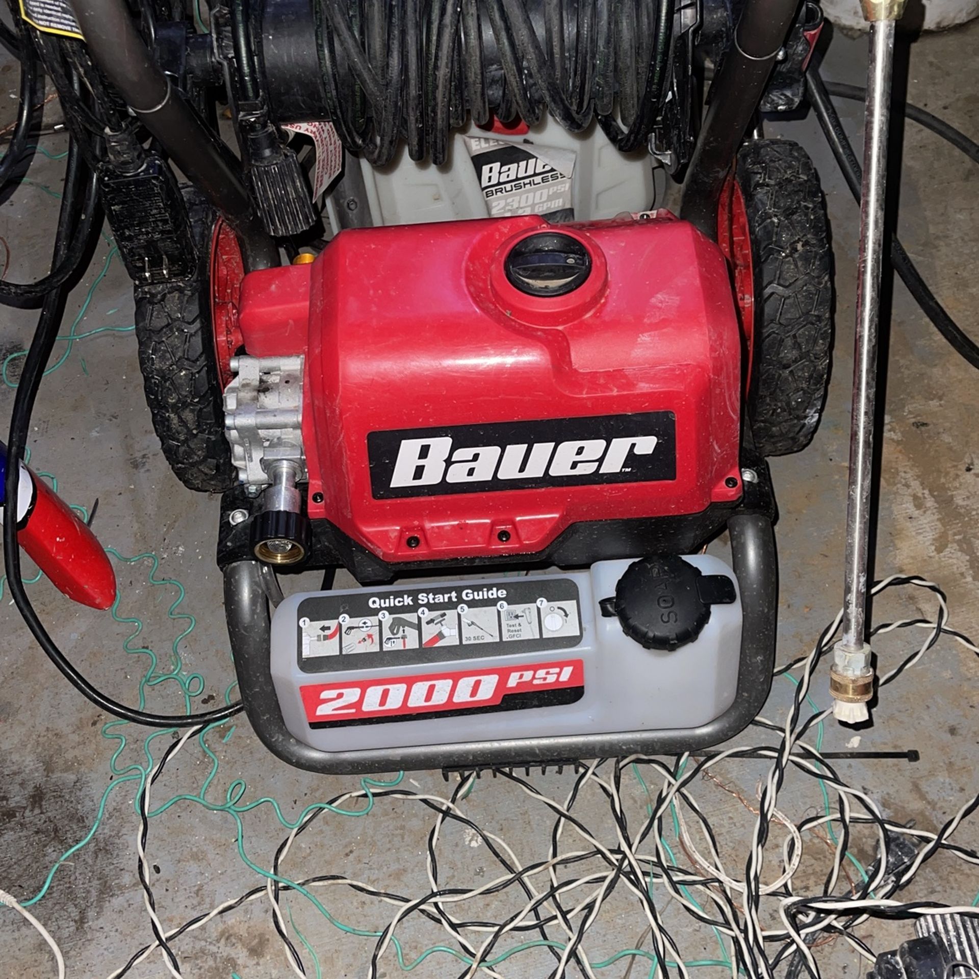 Bauer Pressured Washing