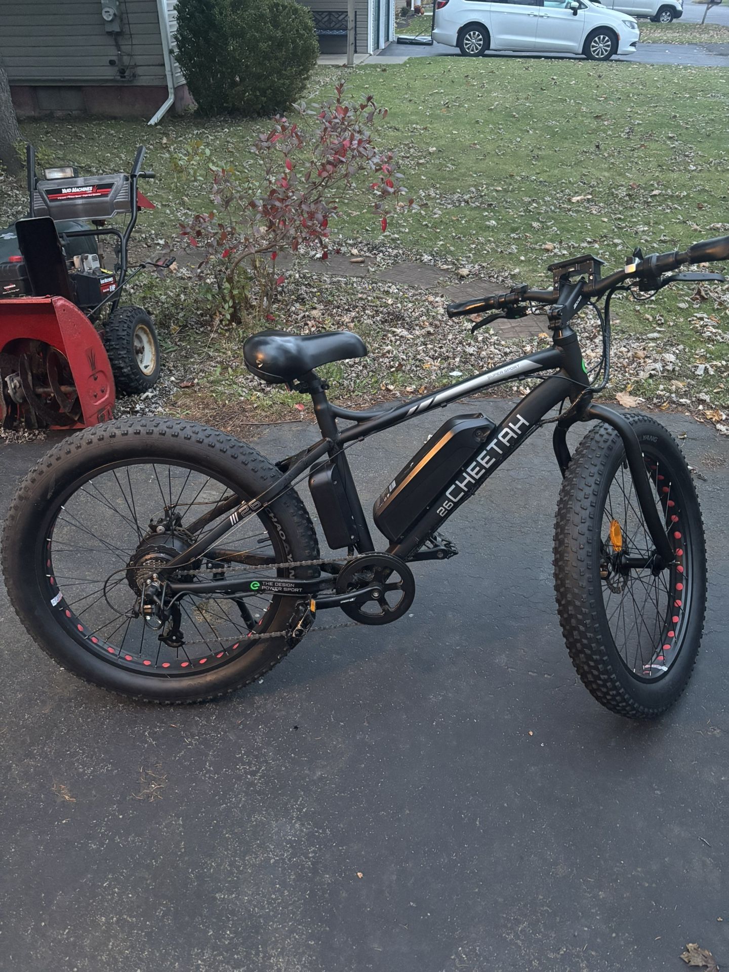 Cheetah 26 Inch Big Wheel Electric Bike