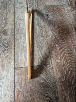 Wooden clothes hangers