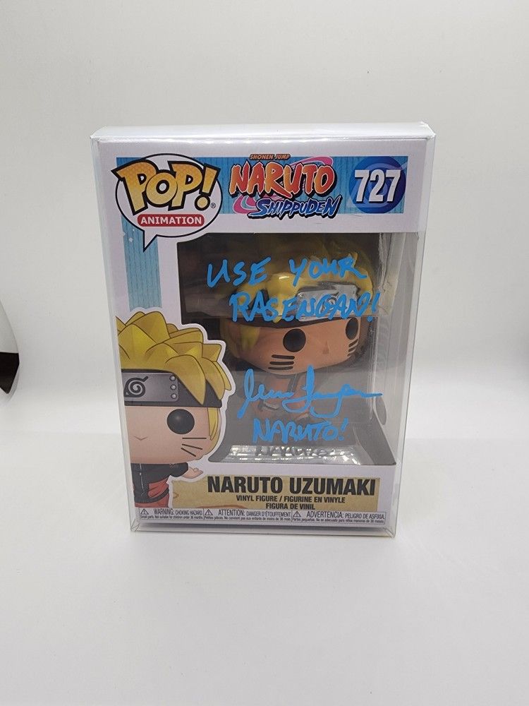 Naruto Funko Pop Signed By Maile Flanagan