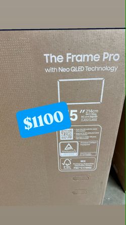 Samsung - 65” Class LS03FW The Frame Pro Series Neo QLED 4K UHD Art Mode SamsungVision AI Smart TV w/ Wall Mount (2025)